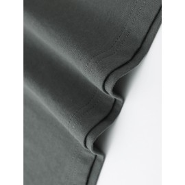 Simple and stylish E-letter printed men's round neck short sleeved T-shirt, comfortable and breathable casual sports top suitable for spring and summer vacation leisure