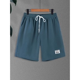 Fashionable Men's Summer Drawstring Casual Sports Loose Shorts, Suitable For Outdoor Sports, Comfortable And Versatile